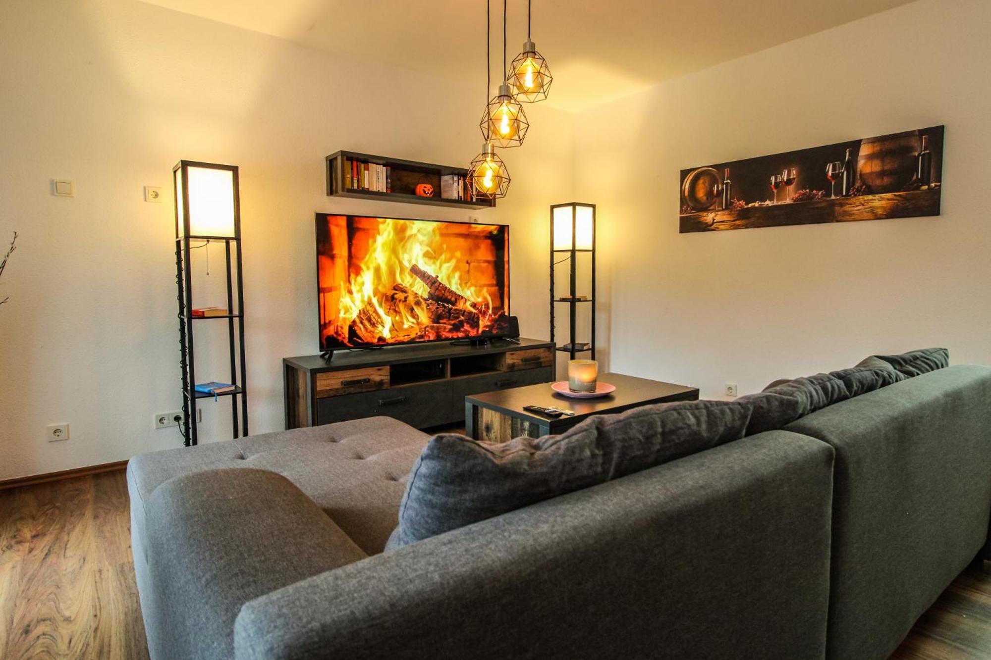 Moderne Fewo Sky Netflix Terrasse Burgblick Boxspringbett Waschtrockner Bullay Dış mekan fotoğraf