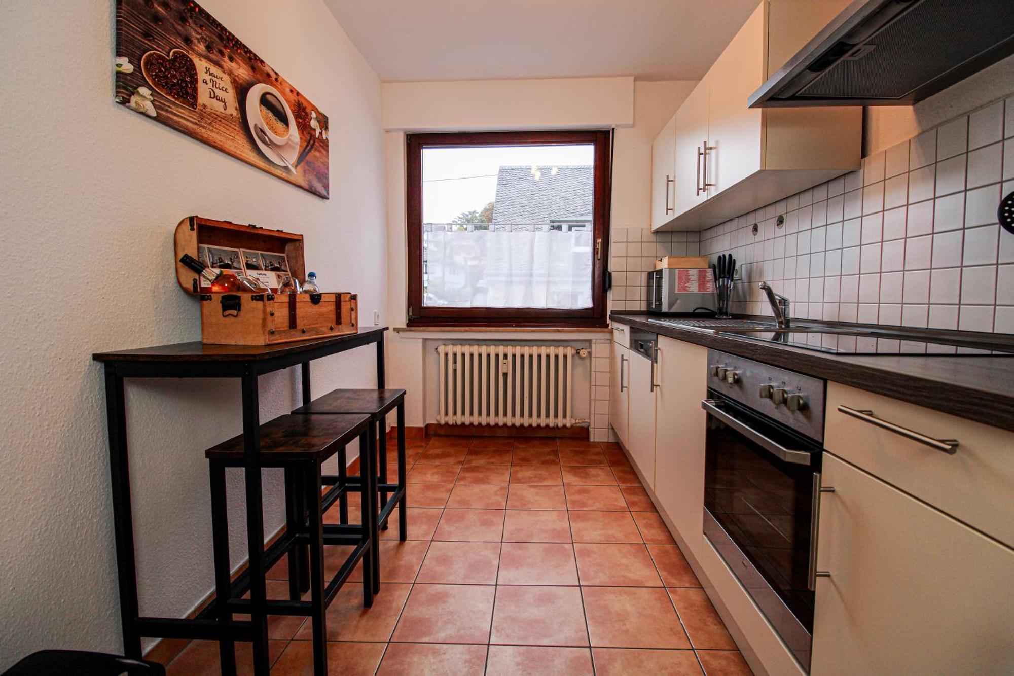 Moderne Fewo Sky Netflix Terrasse Burgblick Boxspringbett Waschtrockner Bullay Dış mekan fotoğraf