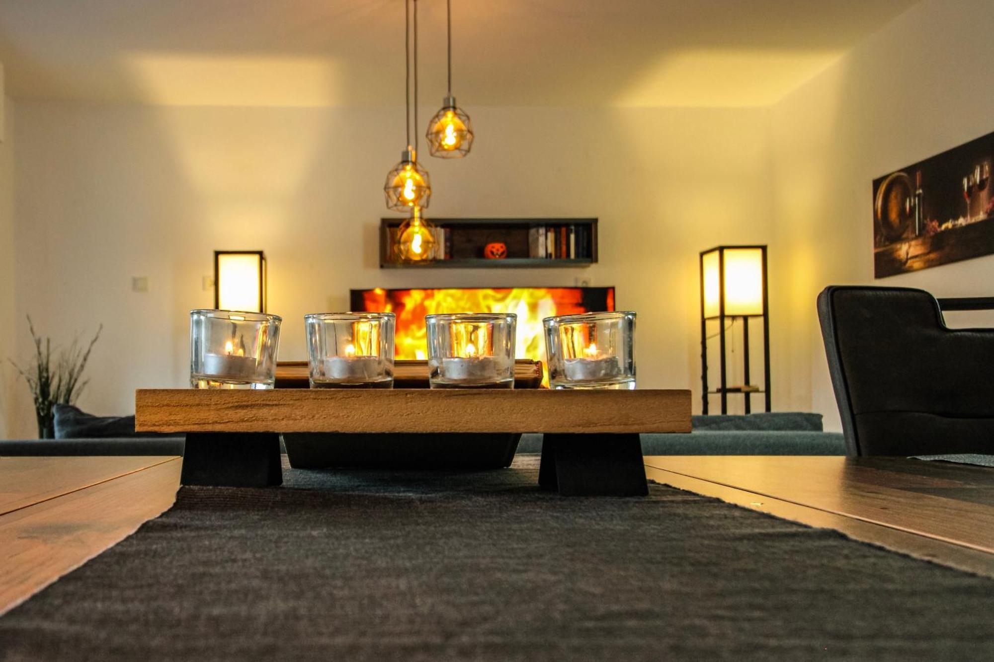 Moderne Fewo Sky Netflix Terrasse Burgblick Boxspringbett Waschtrockner Bullay Dış mekan fotoğraf